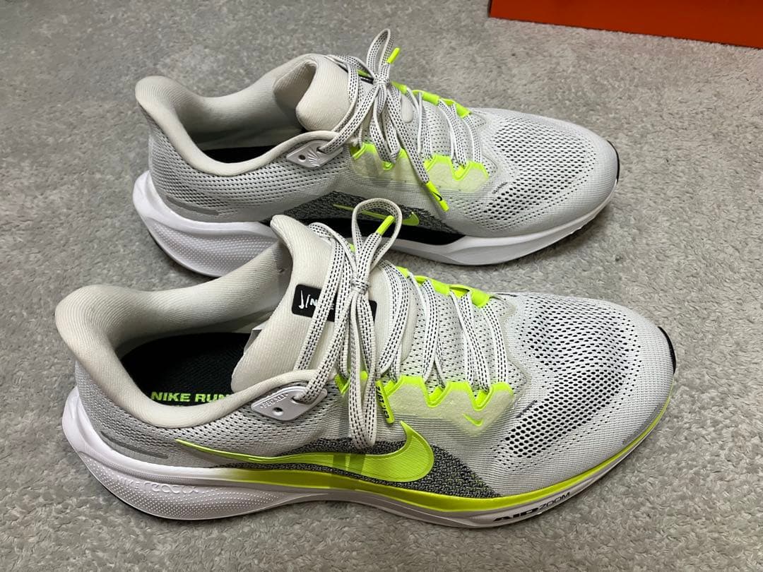 Nike ペガサス41 28.5cm ホワイト/グレー/イエロー