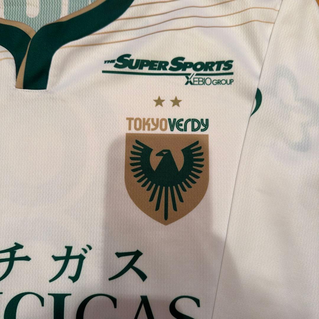 東京ヴェルディ 2025年アウェイ長袖サイン入りユニ　斎藤選手 8番Mサイズ