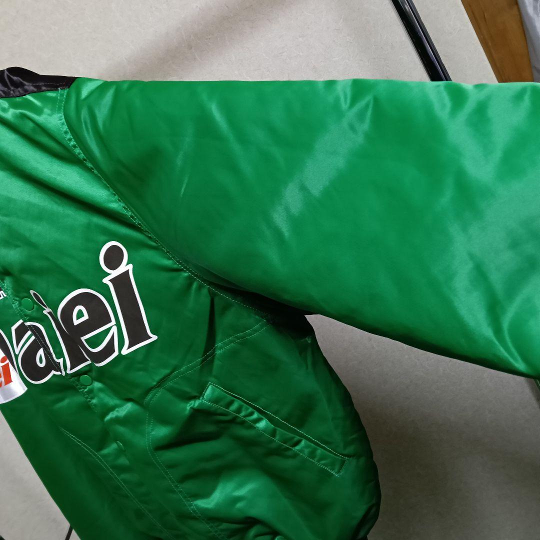 【激レア極美品】ローリングス製 ダイエーホークス 裏起毛スタジャン／グリーンLL