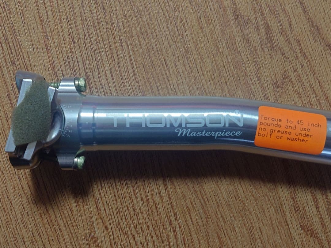 THOMSON トムソン シートポスト マスターピース 31.6Φ セットバック