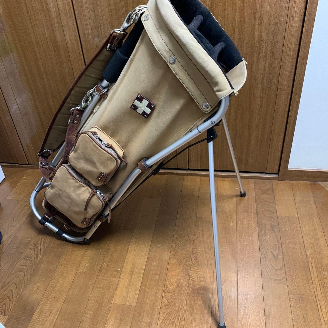 ▲木の庄帆布▲ ミズノ　フレームワーカー　革　帆布　スタンド