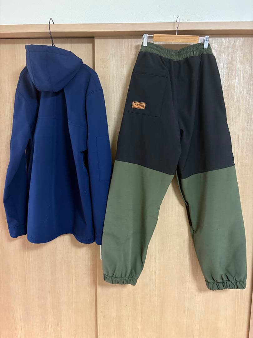 FYVE セットアップ　 スキー•スノーボードウェアセット ネイビー オリーブ