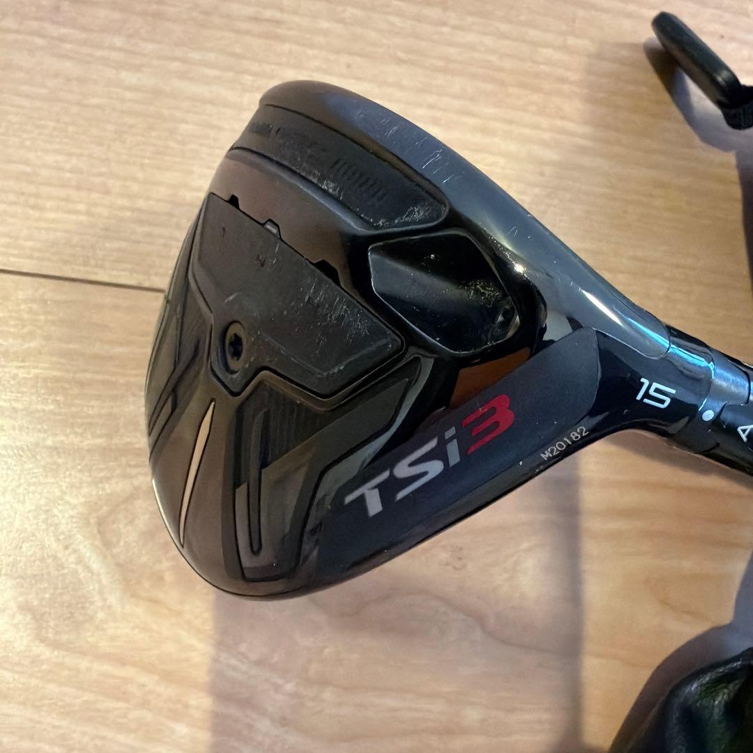 タイトリストTSi3 フェアウェイウッド 15度 カバー付き TSP111(S)