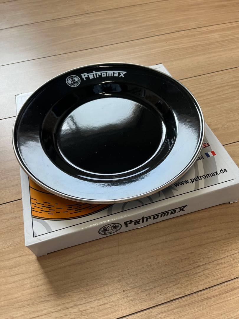 Petromax ペトロマックス エナメルプレート＆ボウルセット 白黒 6点