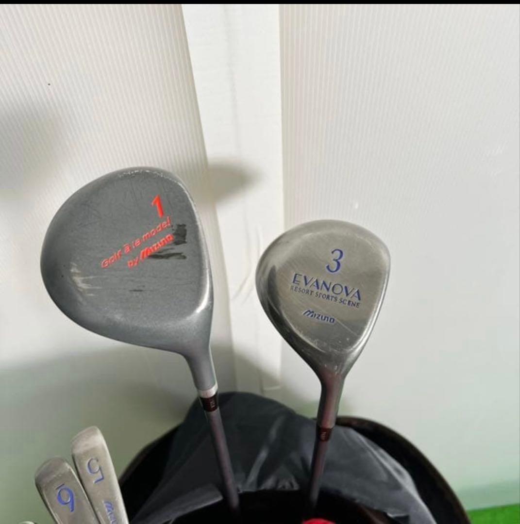 ゴルフクラブセット　初心者応援　レディース　Mizuno キャディー付き