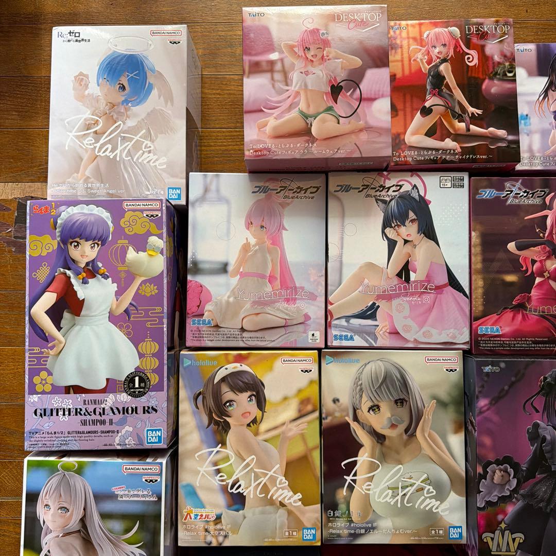 美少女フィギュア まとめ売り 28点セット 着せ恋 ToLOVEる リゼロ 他
