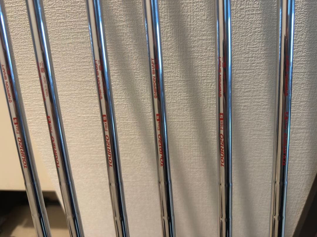 N.S.PRO MODUS3 TOUR120 S アイアン用シャフト6本セット