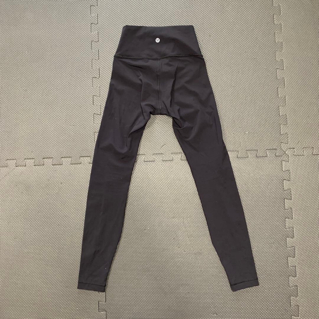 新品/洗濯のみLululemon wonder under ハイウエスト 黒xs