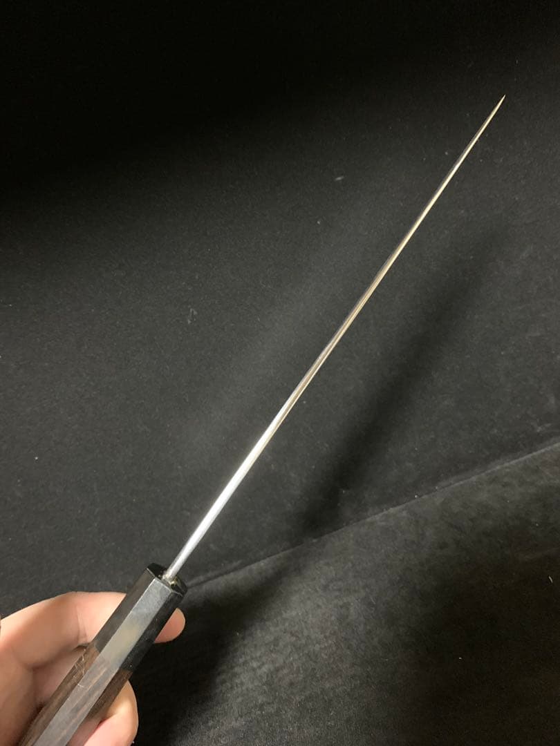 包丁　和牛刀　ハ寸　鏡面研磨　切味抜群　箱付　未使用品