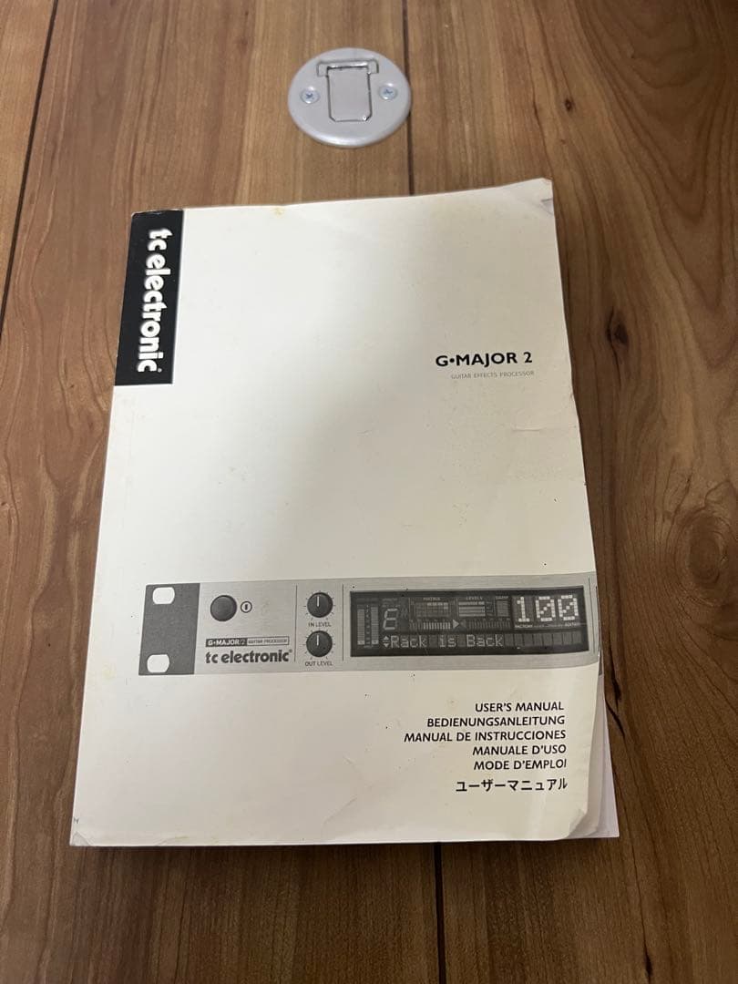 美品　tc electronic G-Major 2 ラックマルチエフェクター