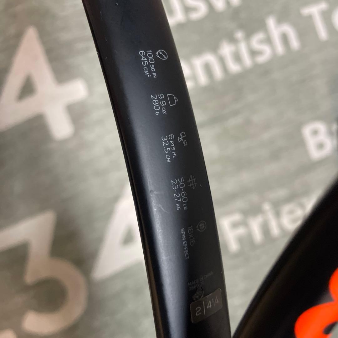 ラケット(硬式用) Wilson burn 100 LS v4 G2