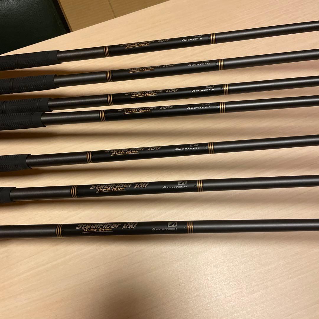 PXG アイアンセット gen7XP スチールファイバー　８０S 極上品