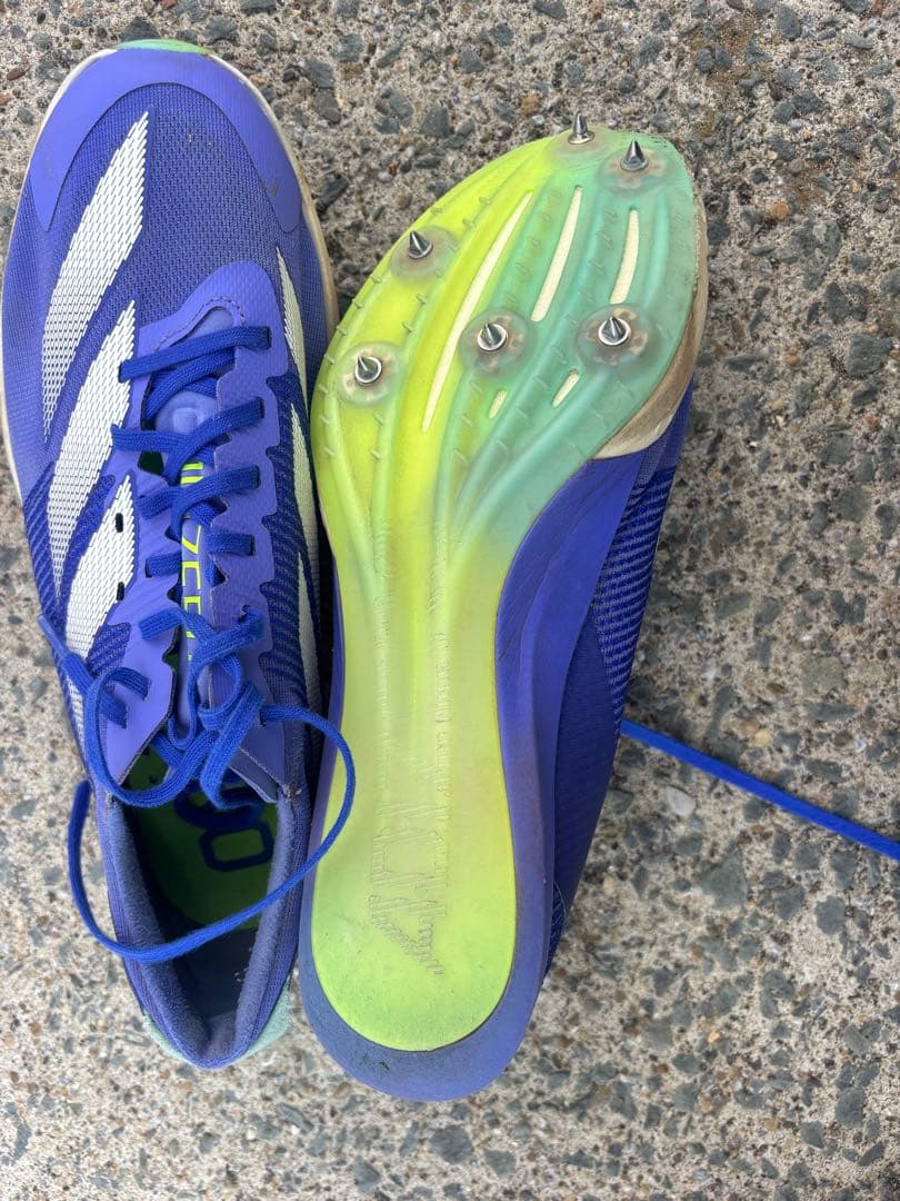 ADIZEROフィネス スパイクシューズ 25.5 交渉可能