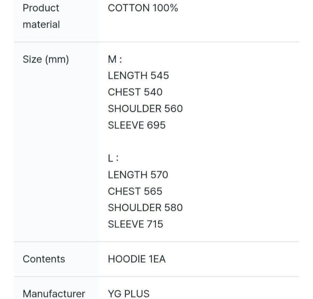 BABYMONSTER ベビモン フーディー ブルー HOODIE スウェット