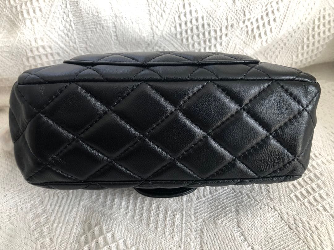 CHANEL ノベルティ キャビアスキン ハンドバッグ ショルダーバッグ
