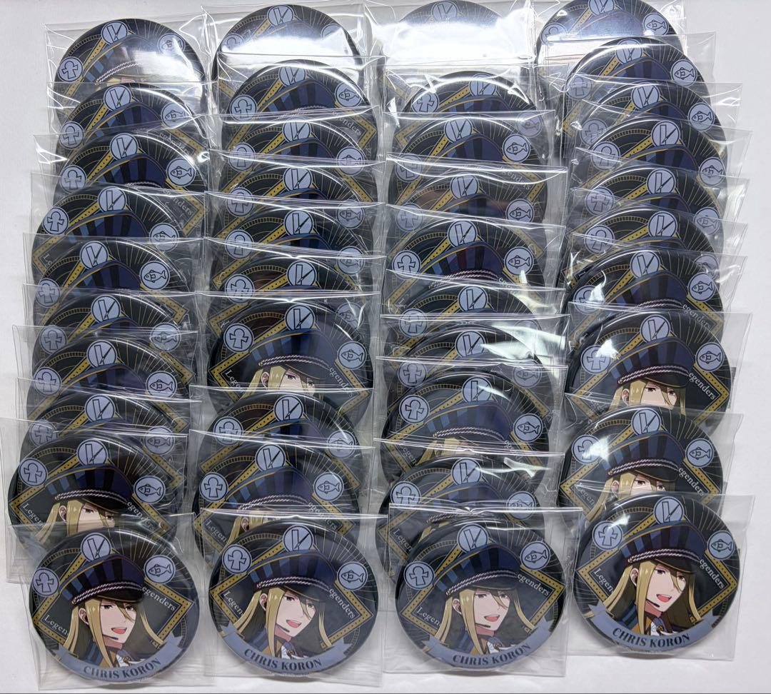 アイドルマスター SideM 古論クリス 缶バッジ 40点セット