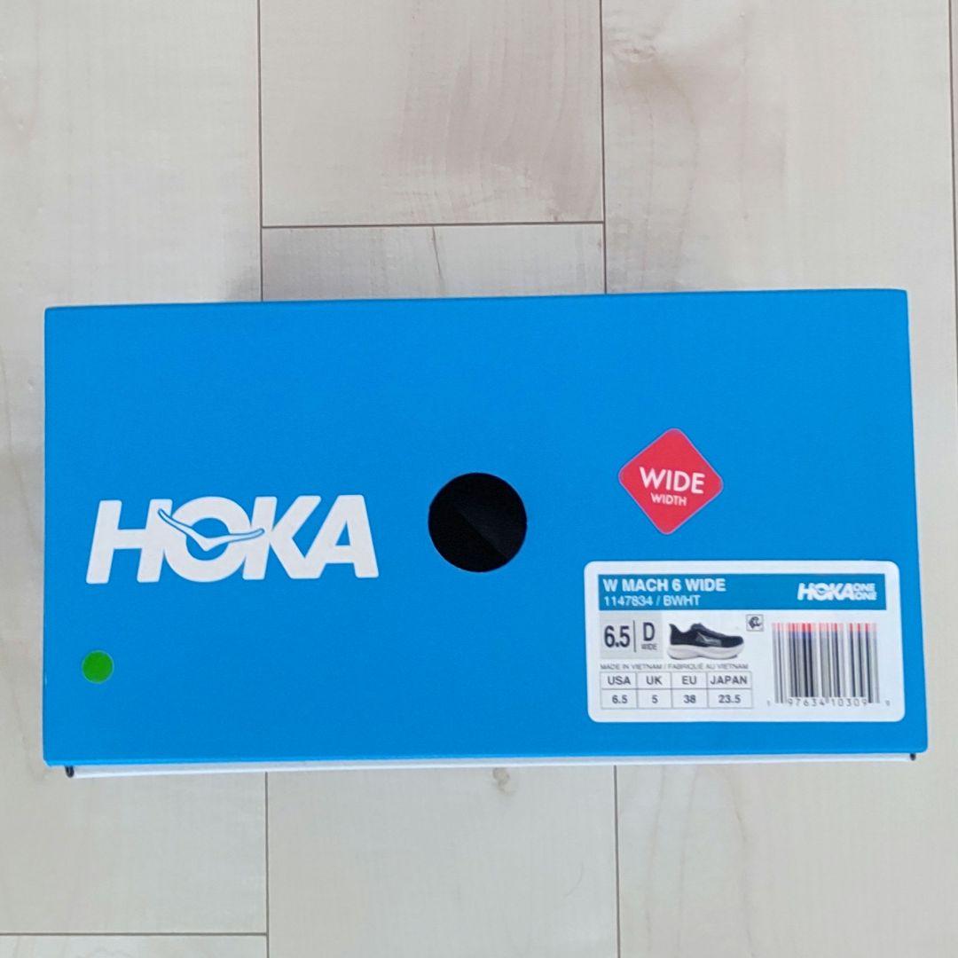 ★美品★ホカ HOKA MACH6 WIDE 23.5cm