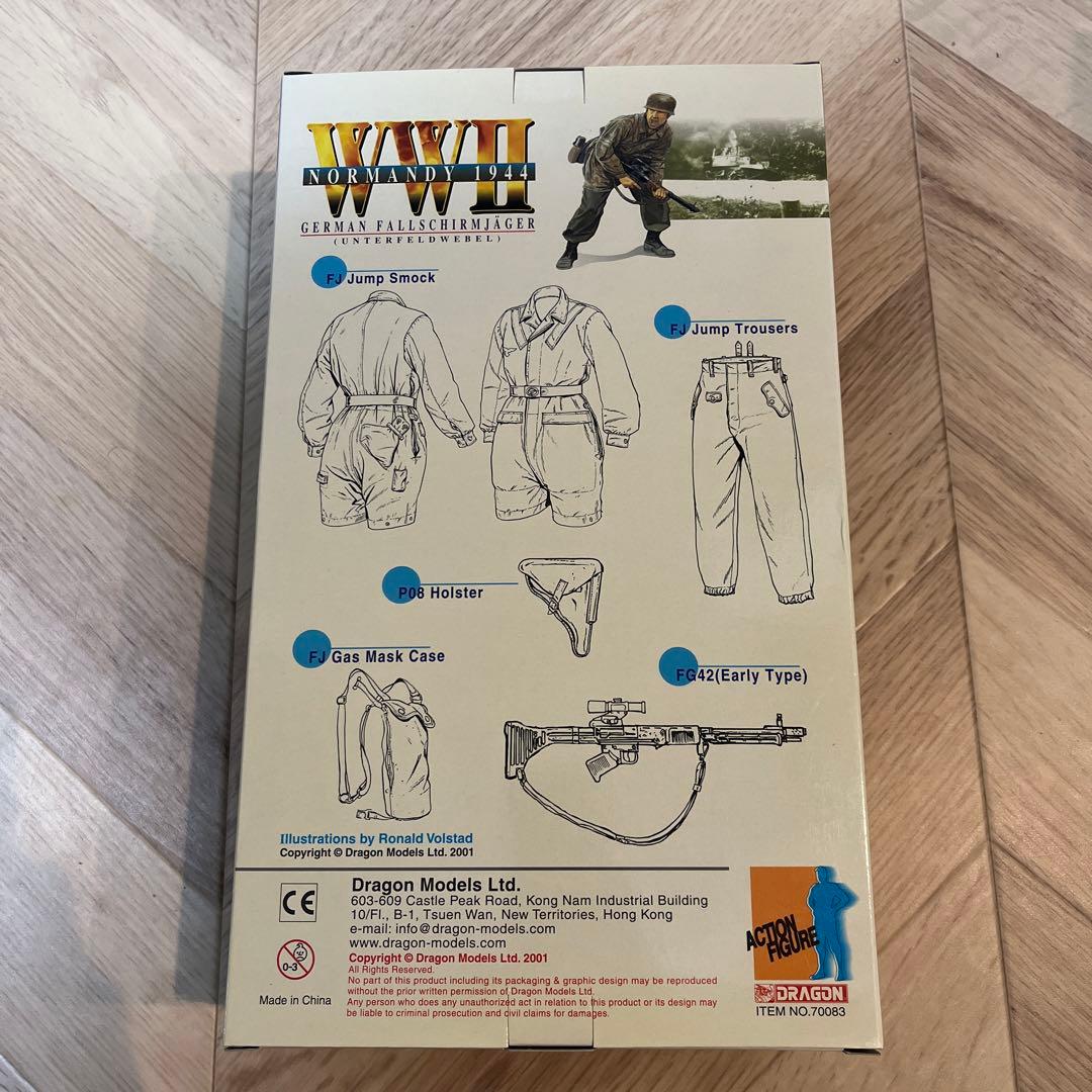 ドラゴンモデルズ 1/6 フィギュア ドイツ軍降下猟兵 ピーター ノルマンディ