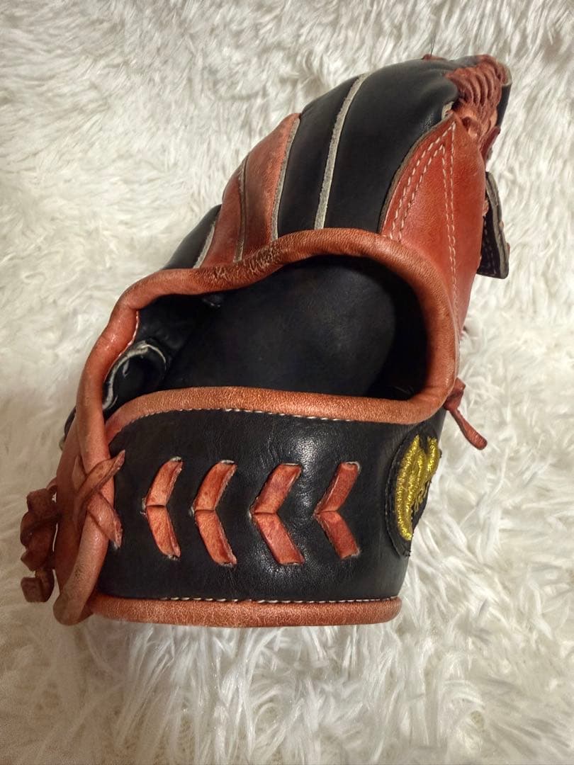 FIRES 軟式外野用グローブ 赤黒