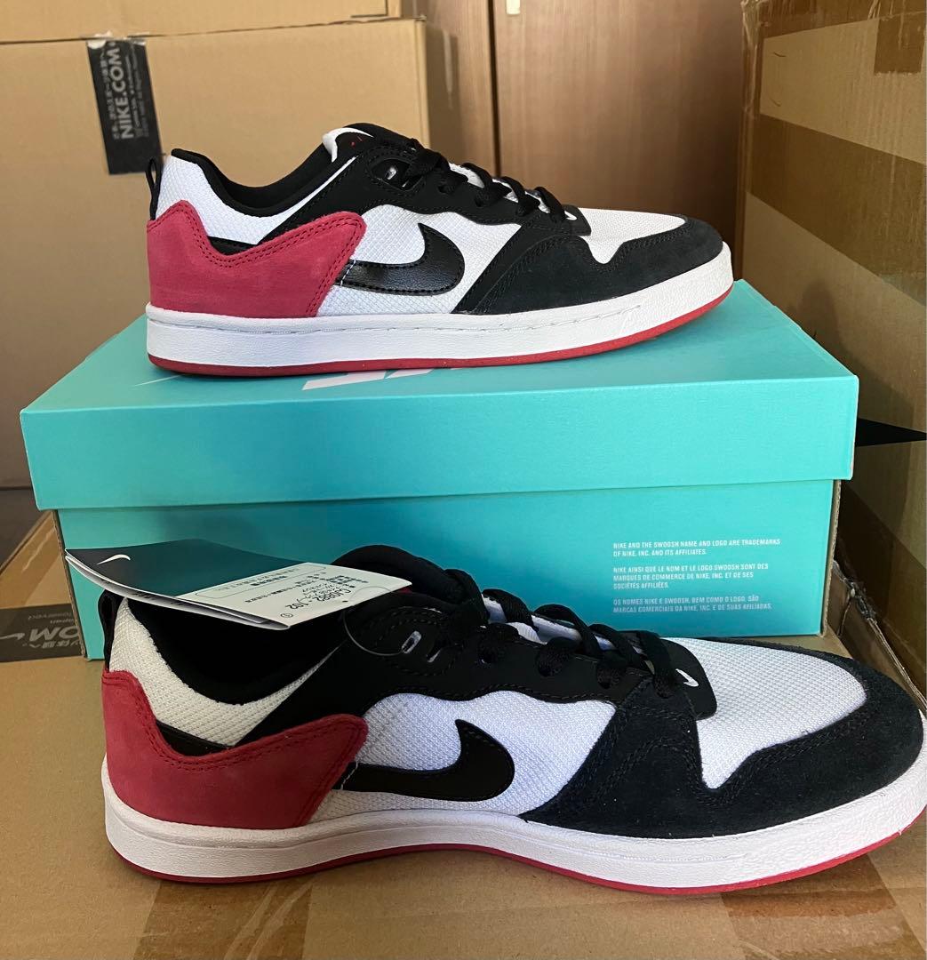 NIKE SB ALLEYOOP 8.5 ブラック/ホワイト/レッド