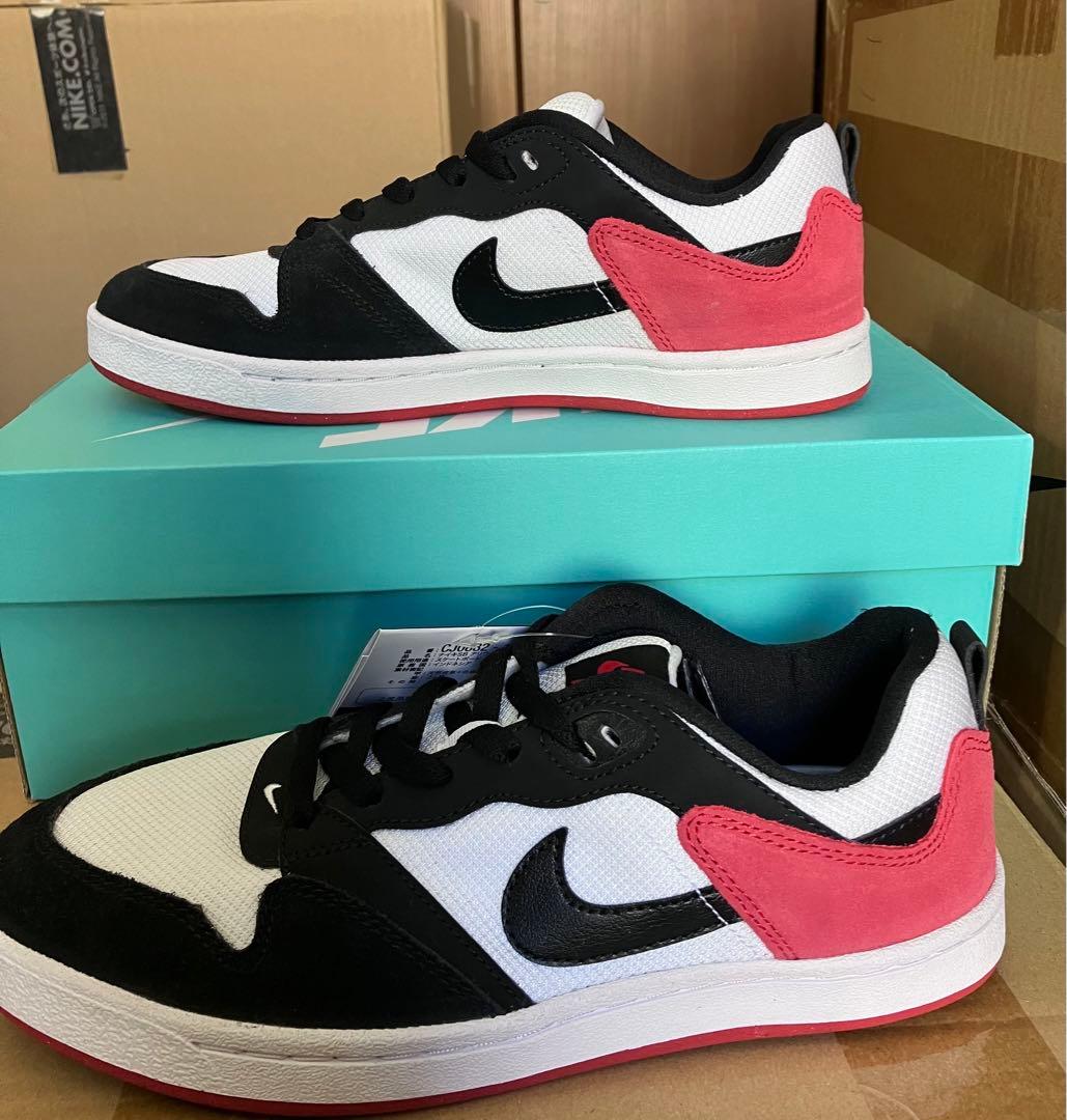 NIKE SB ALLEYOOP 8.5 ブラック/ホワイト/レッド