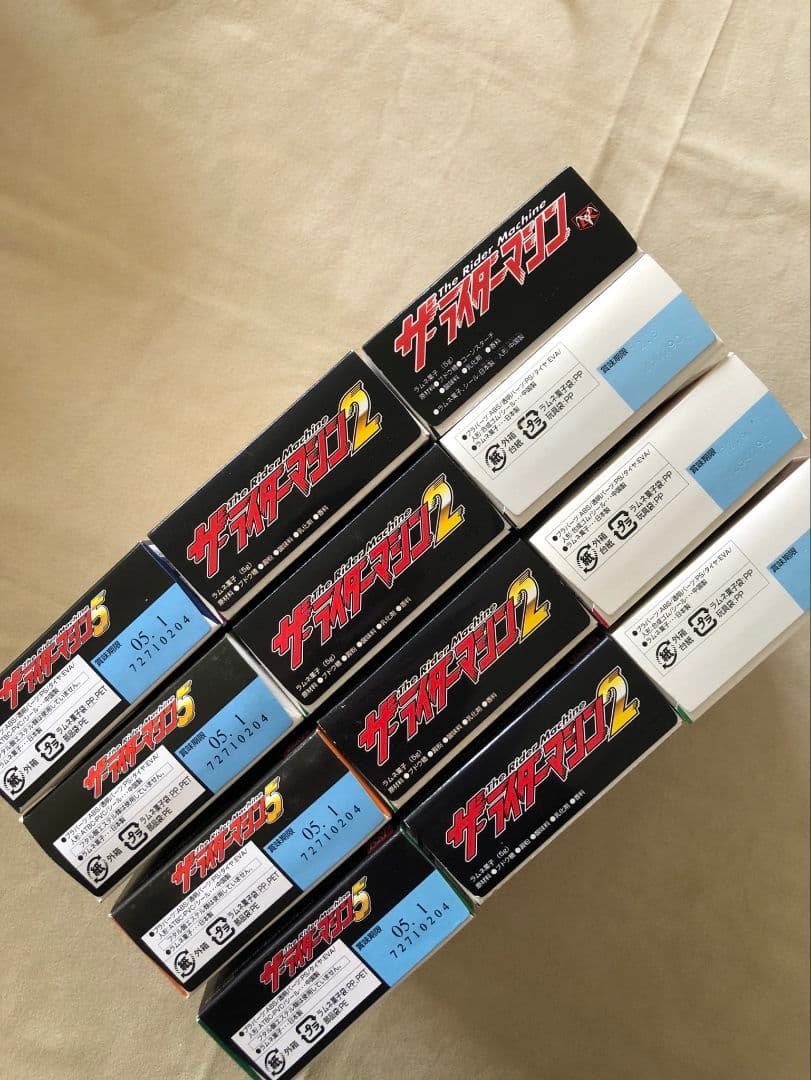 【未開封】ザ・ライダーマシン1,2,3,5 まとめ売り 12箱セット