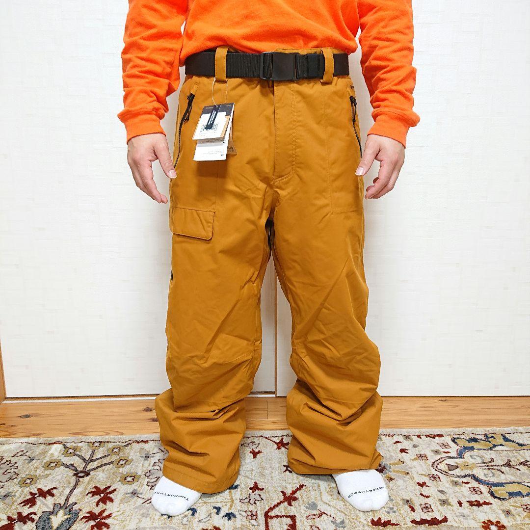新品THE NORTH FACEノースフェイス スノーボード、スキーパンツ黄色L
