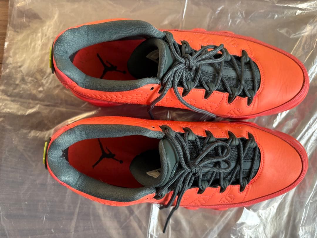 NIKE メンズ 26.5 AIR JORDAN 9 エアジョーダン オレンジ