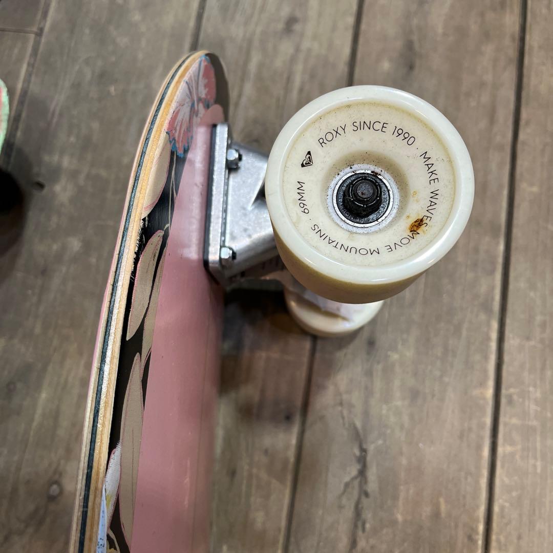 ROXY フローラルデザイン スケートボード　サーフスケー訳あり　見本品