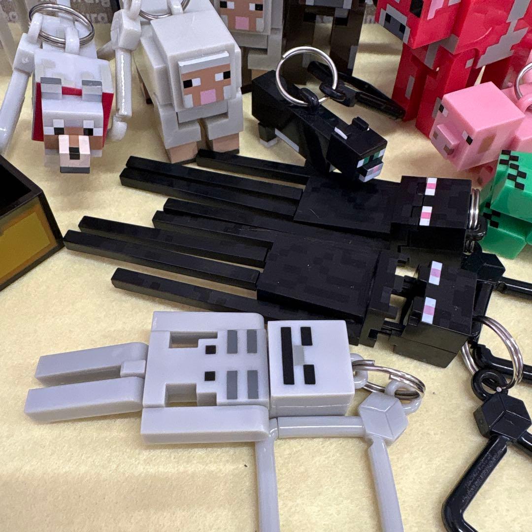 Minecraftキャラクターキーホルダーセット