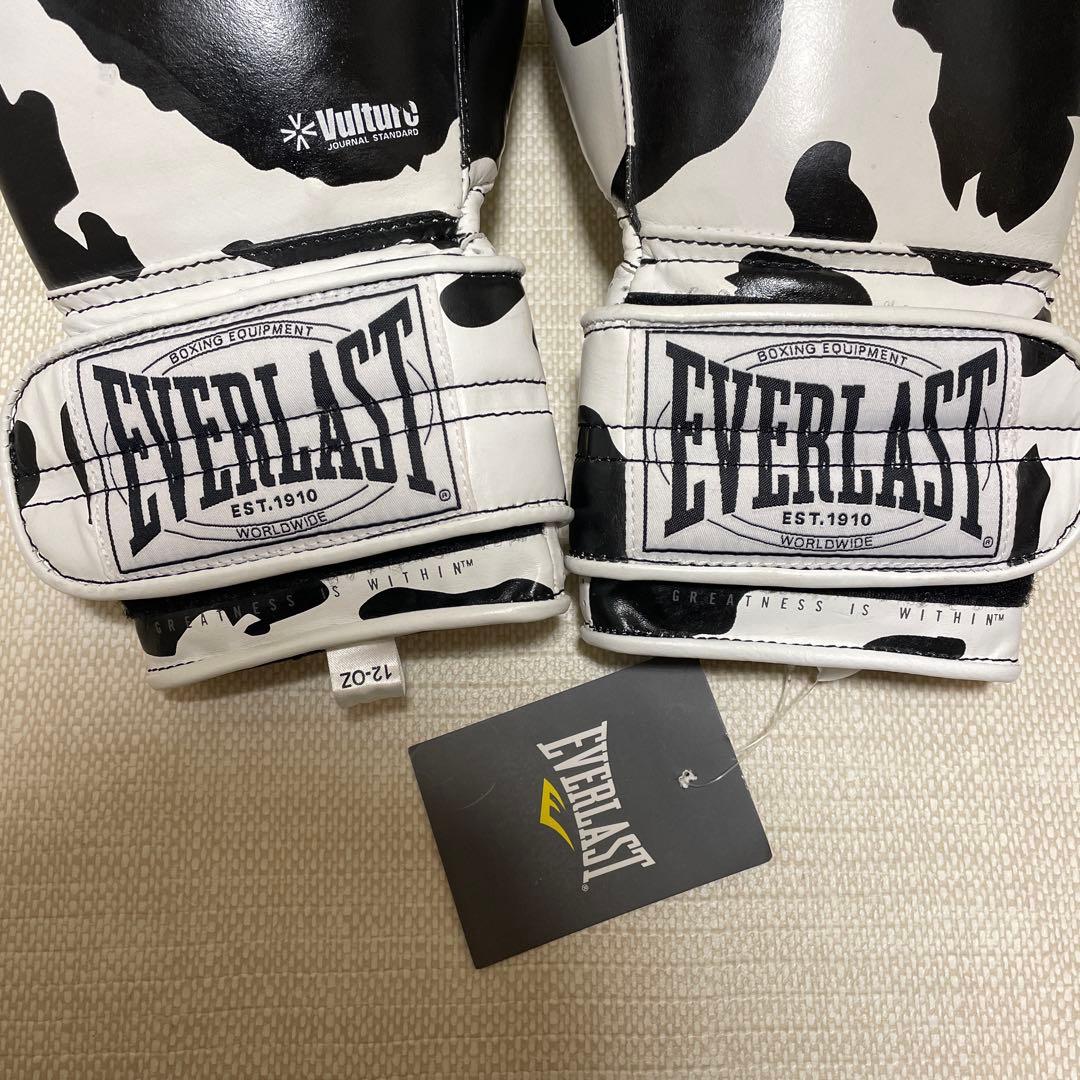 [新品]EVERLAST VULTURE SPARRING GLOVES 白黒