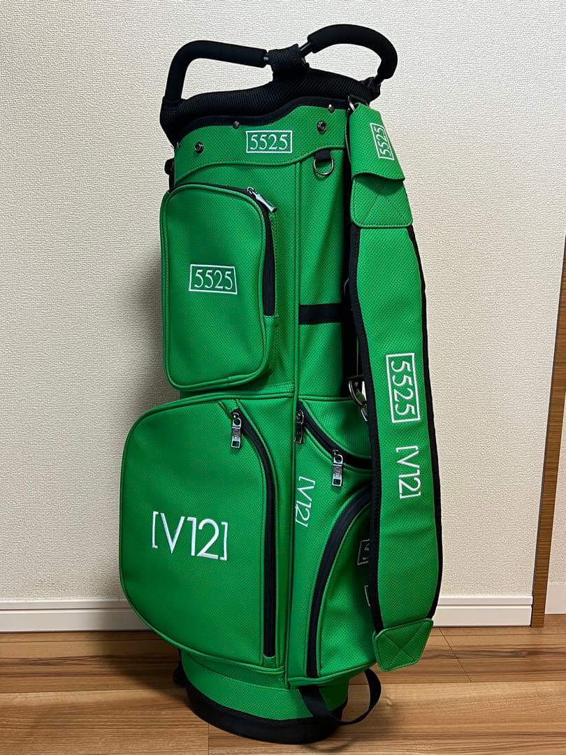 日曜限定価格【5525 × V12】5525 GOLF BAG グリーン