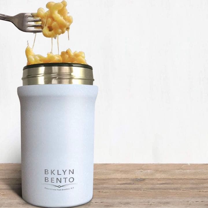 【海外限定】BKLYN BENTO フードジャー 白 20oz(591ml)