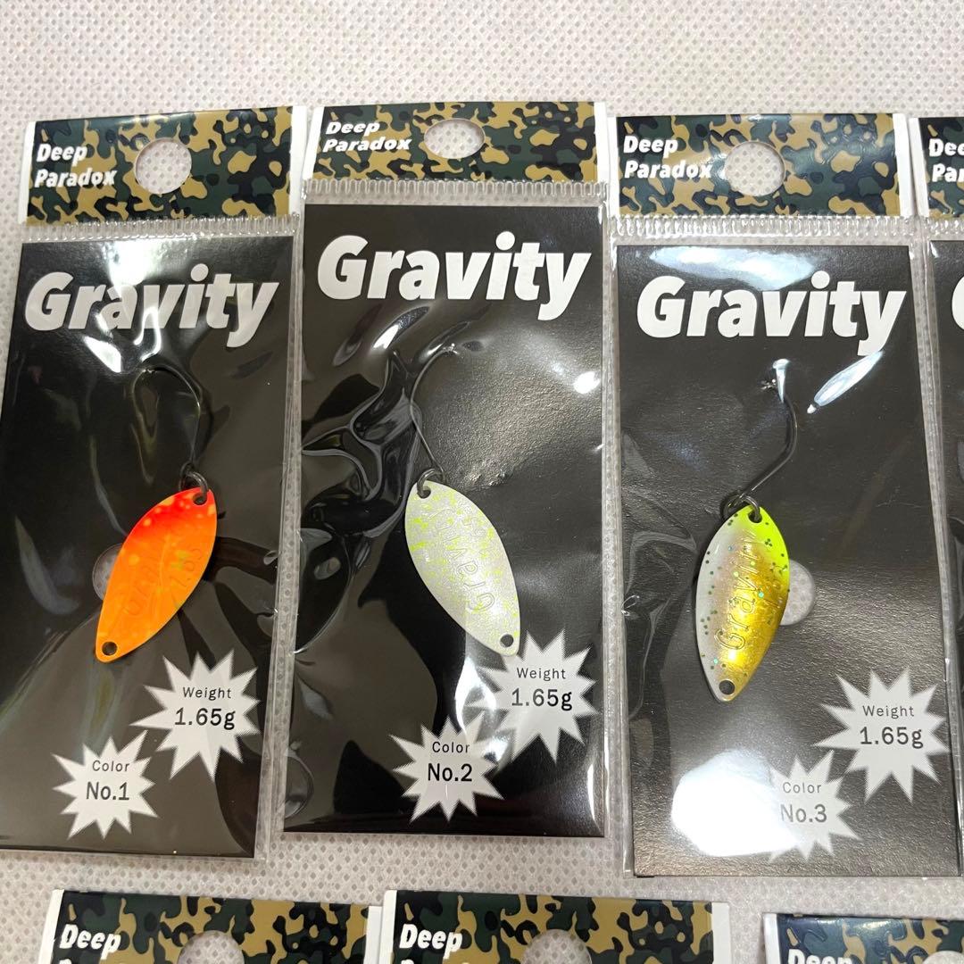 ディープパラドックス グラビティ 1.65g 20枚 全色セット