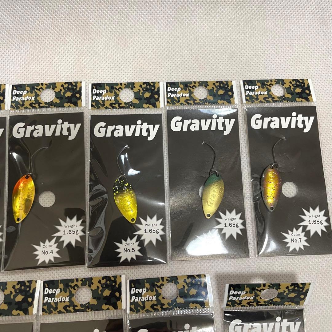ディープパラドックス グラビティ 1.65g 20枚 全色セット