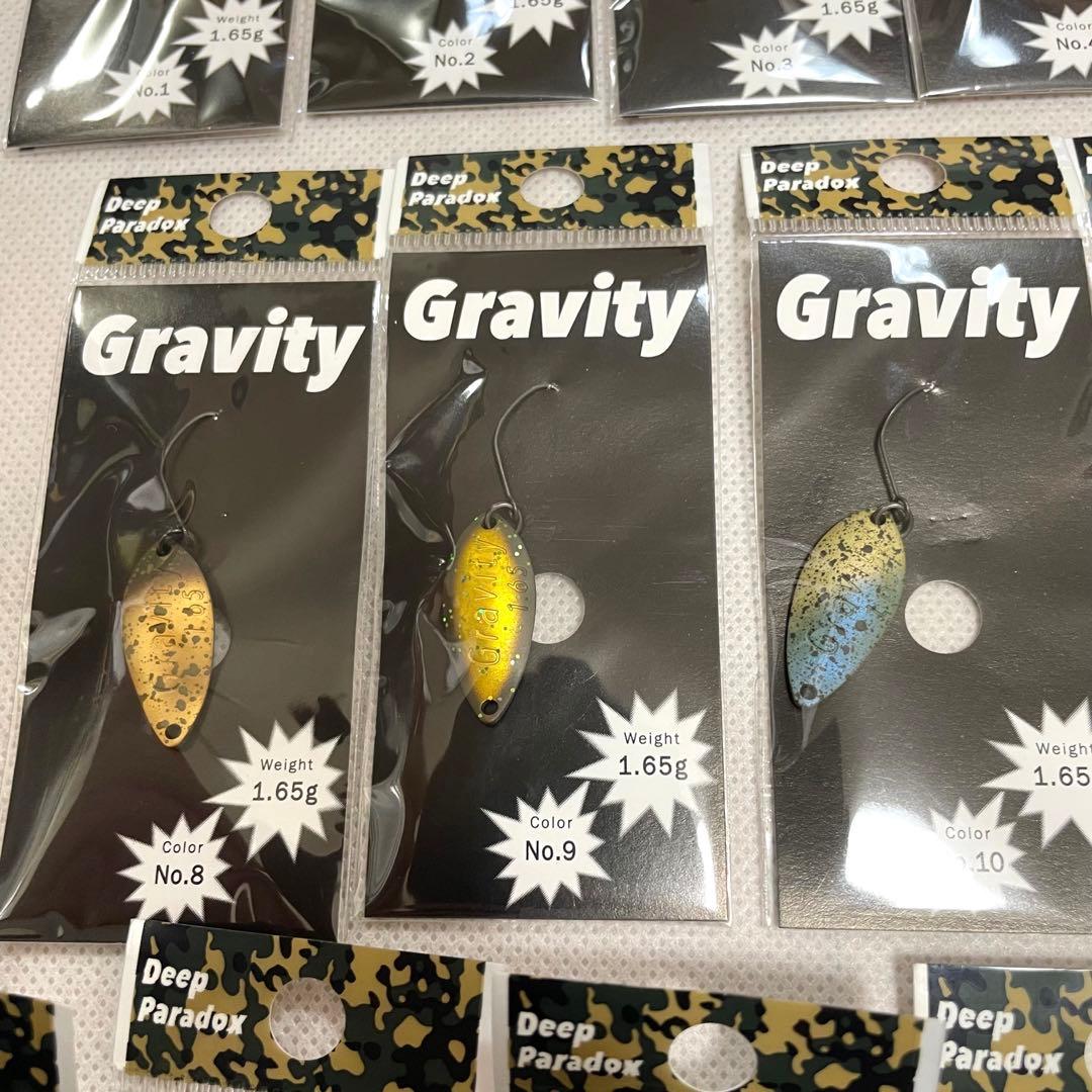 ディープパラドックス グラビティ 1.65g 20枚 全色セット
