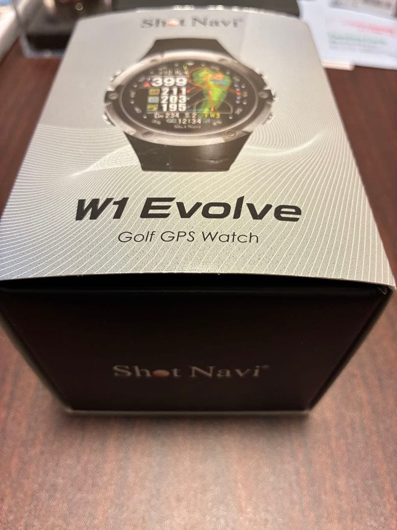 ショットナビ　W1 Evolve ゴルフナビウォッチ