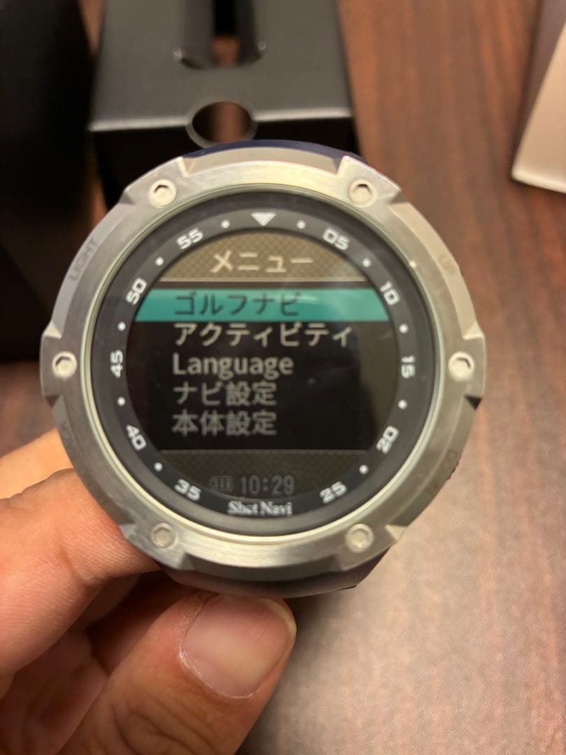 ショットナビ　W1 Evolve ゴルフナビウォッチ