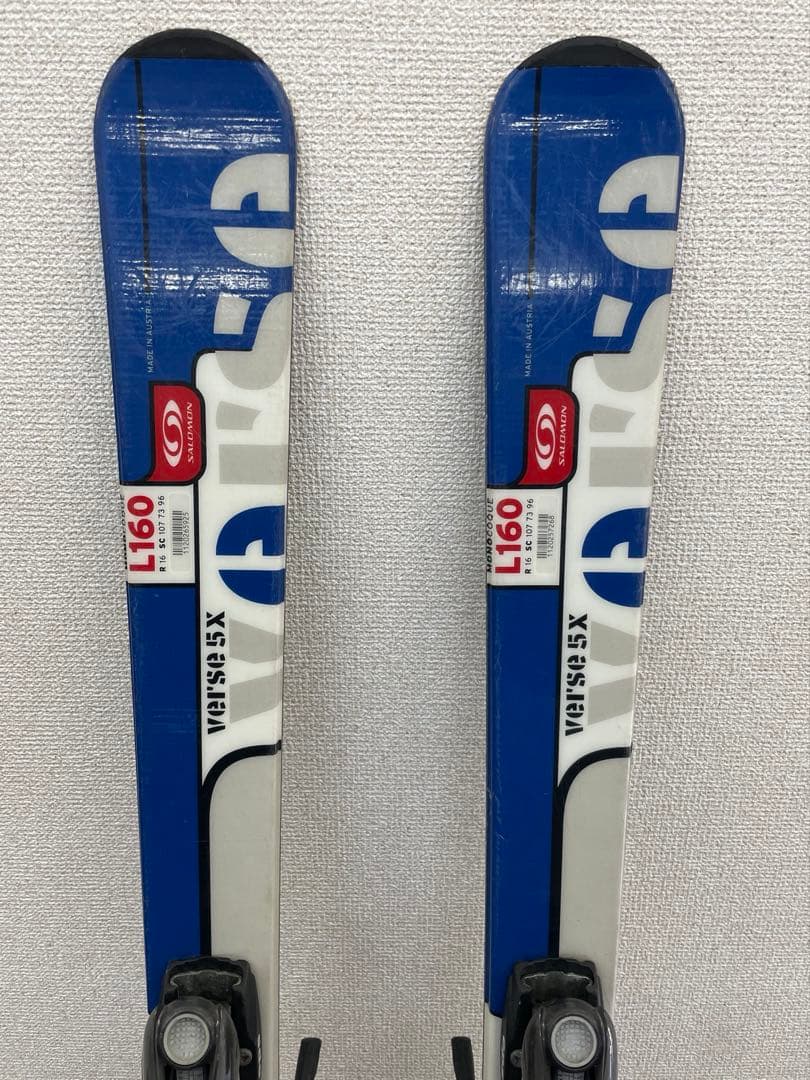 送料無料 Salomon Versa 5.5 X スキー 160cm