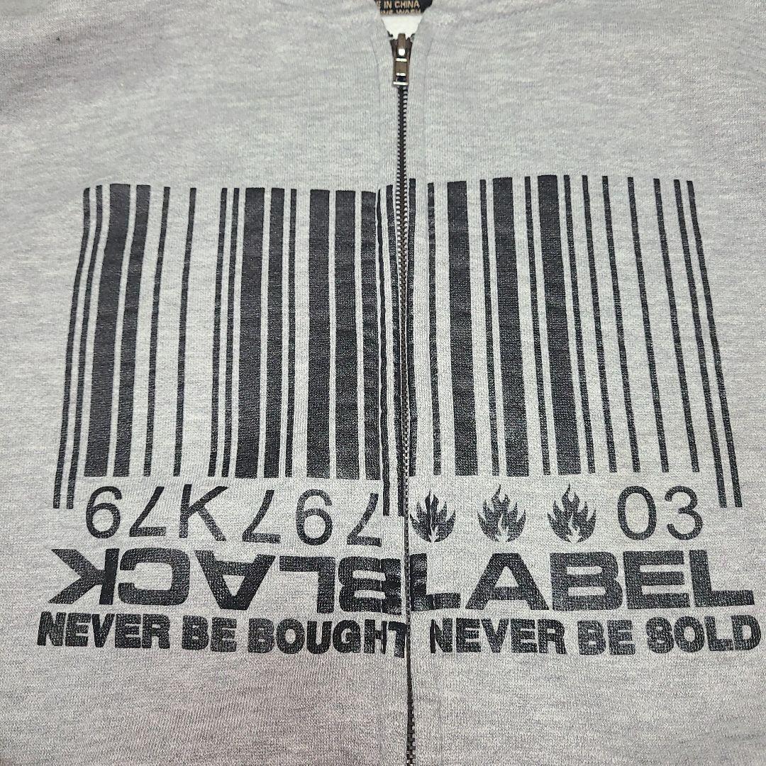 ブラックレーベル ジップパーカー ルセロ Black Label