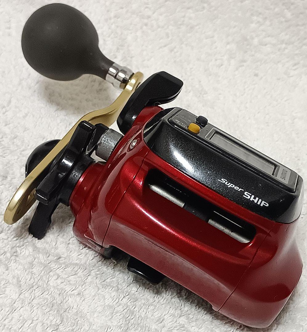 シマノ01SLS小船1000XHデジタル深度カウンター付船釣りリール
