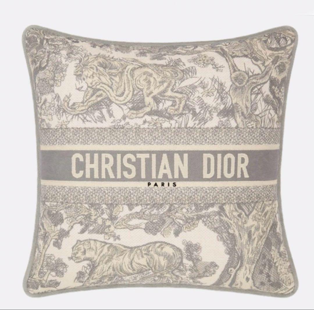 新品未開封Dior スクエアクッション トワルドゥジュイ インテリア