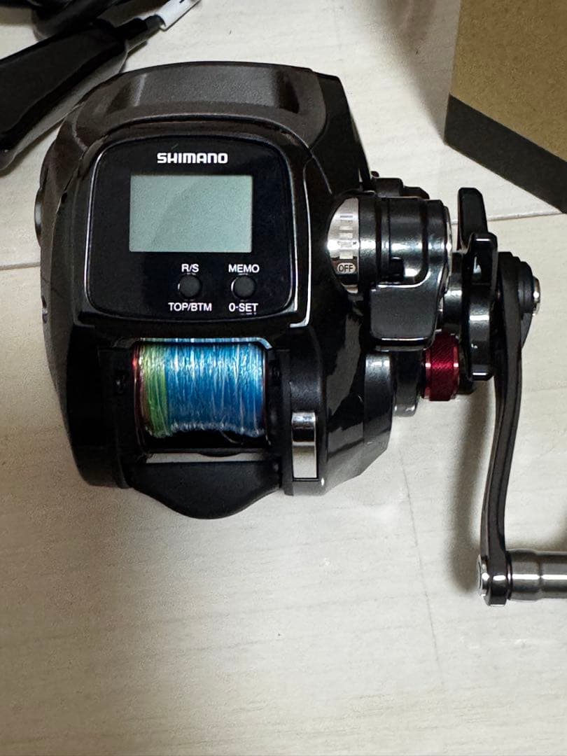極美品　SHIMANO 電動リール プレイズ600 PE2号付き