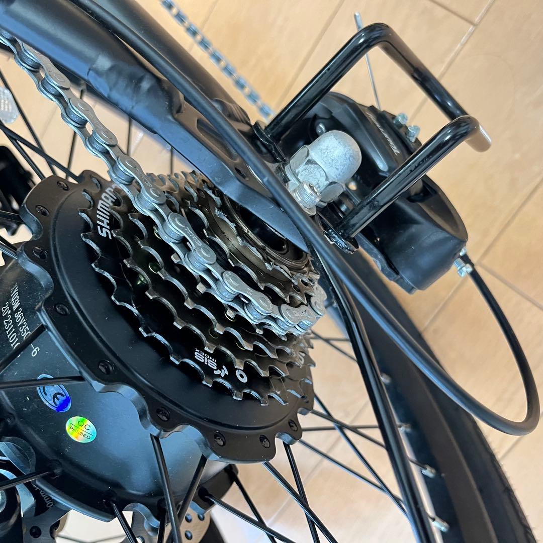ERWAY A01 電動バイク折りたたみ 黒