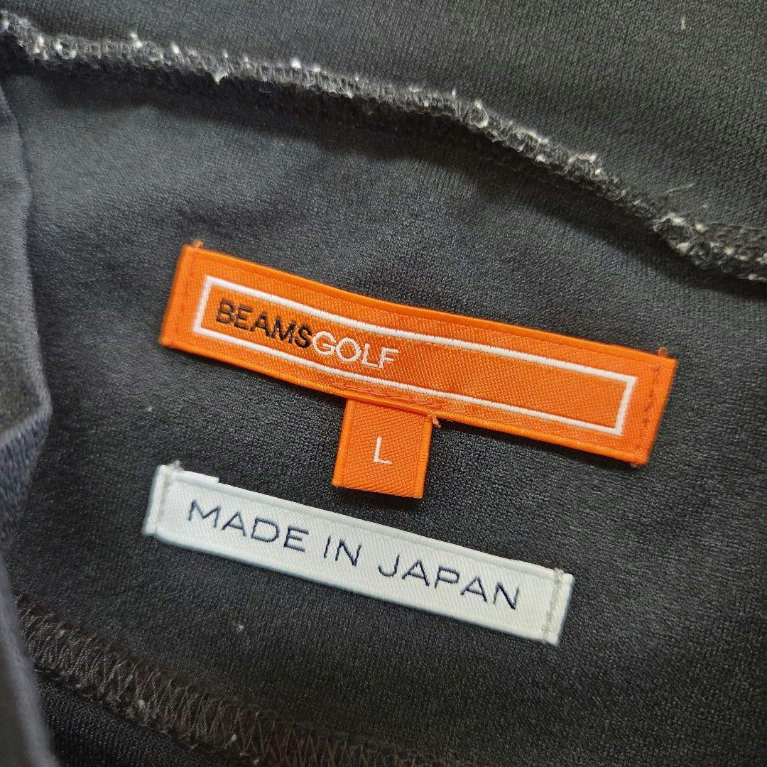 BEAMSGOLF モックネックシャツ