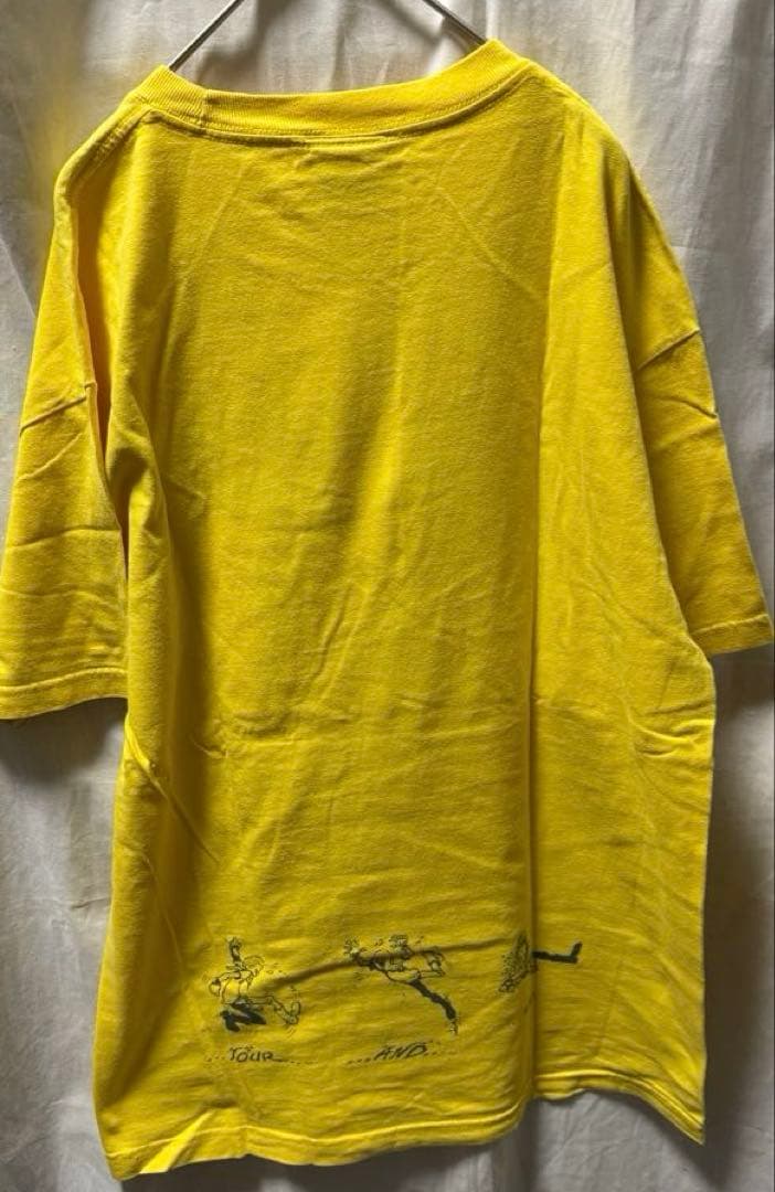 circle jerks サークルジャークス　tシャツ　イエロー　ハードコア