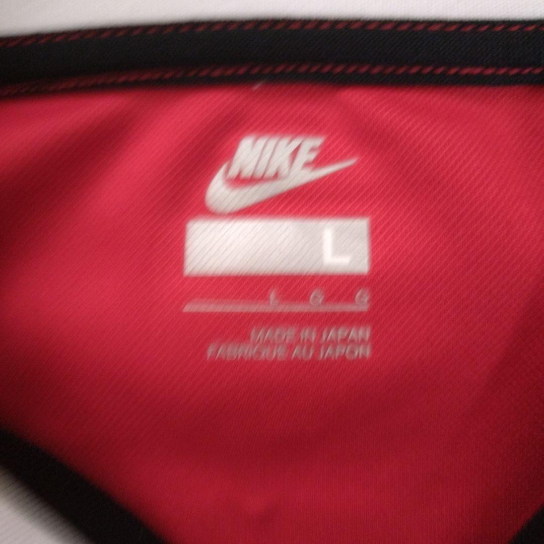 浦和レッズ　Nike サッカーシャツ Lサイズ 小野伸二サイン入り