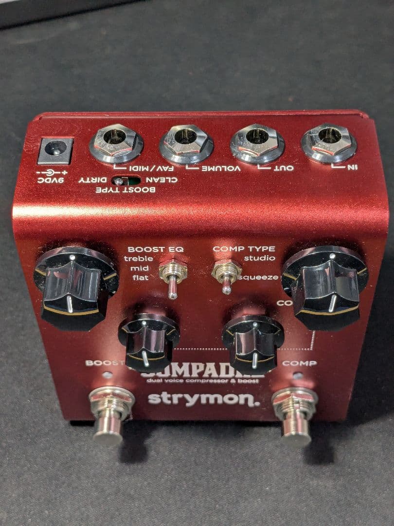strymon COMPADRE コンプレッサー・ブースター