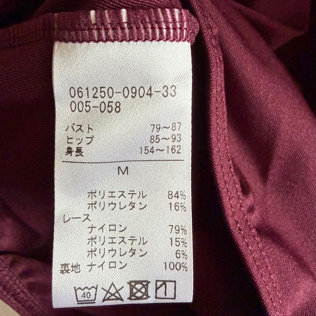 チャコット Nelaライン Vネックレースレオタード