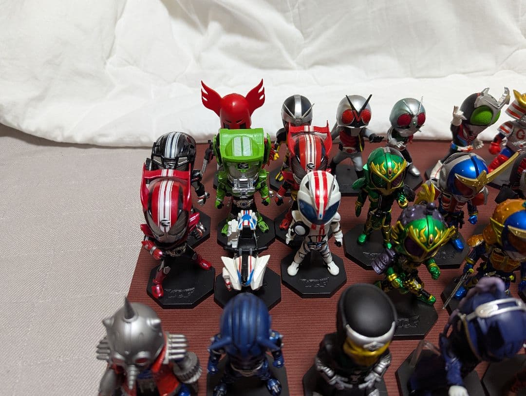 仮面ライダーワールドコレクタブルフィギュア　ジャンク含む　まとめ売り